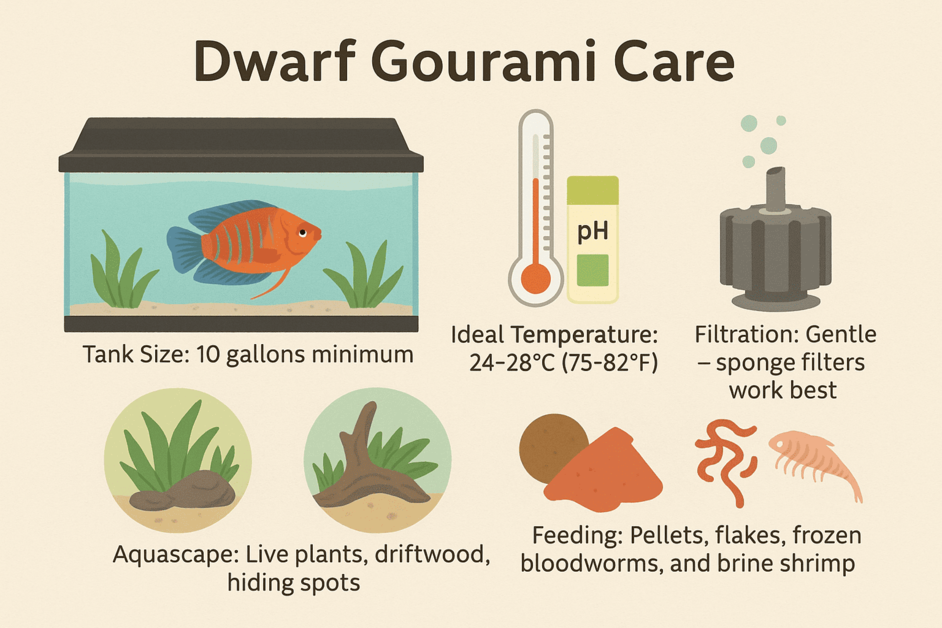 Dwarf Gourami Guide