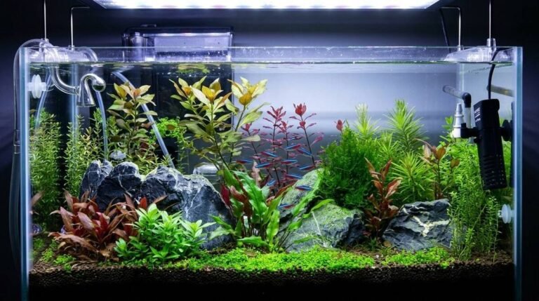 10 gallon planted aquarium setup for dwarf gourami